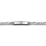 Huiscollectie 1005673 Silver Nametag bracelet