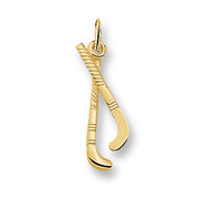 Huiscollectie 4002179 Golden charm hockeystick