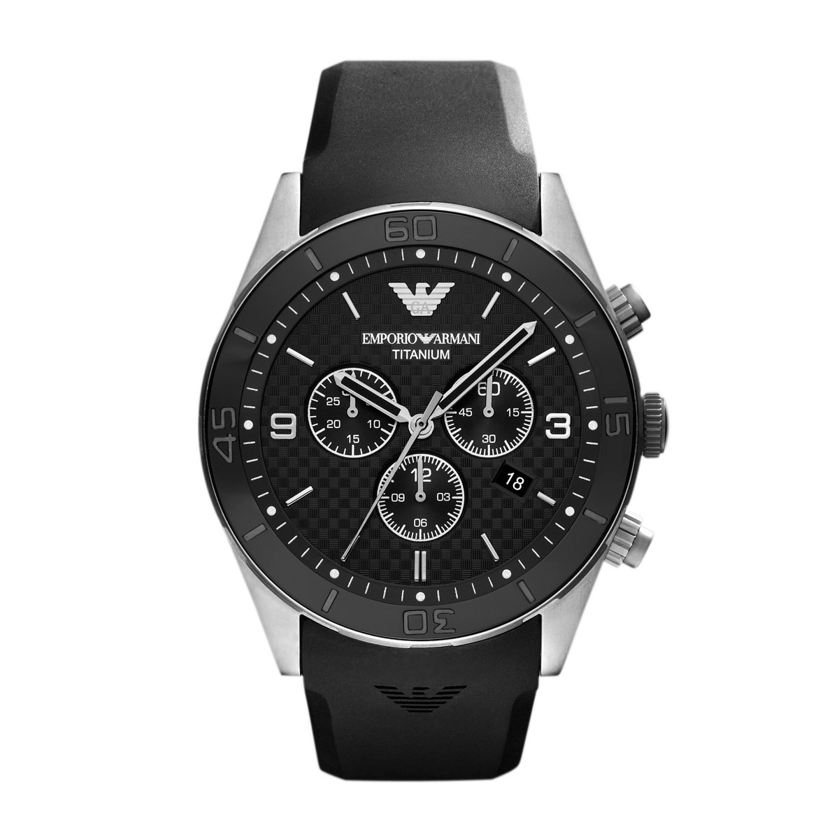 emporio armani titanium watch