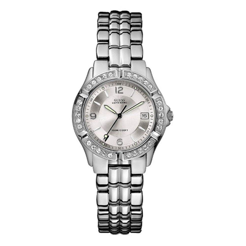 Guess W0148L1 stoned bubble watch