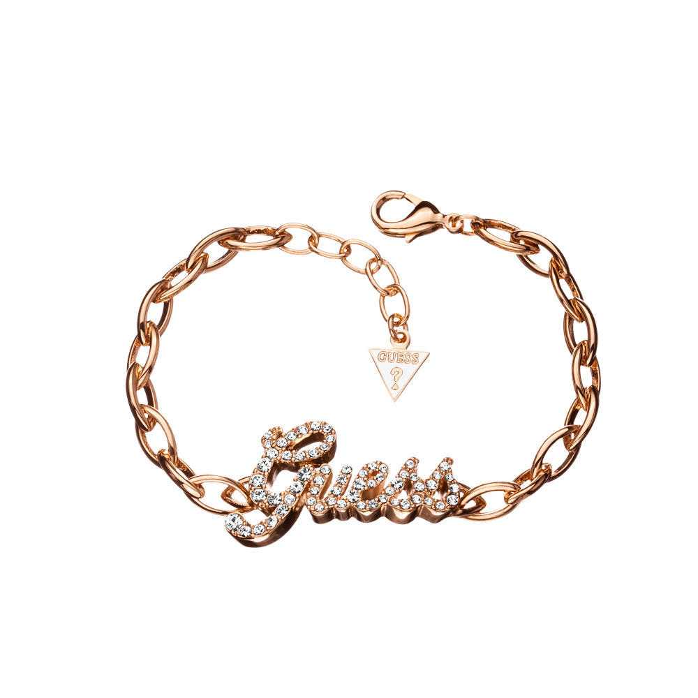 guess logo bracelet