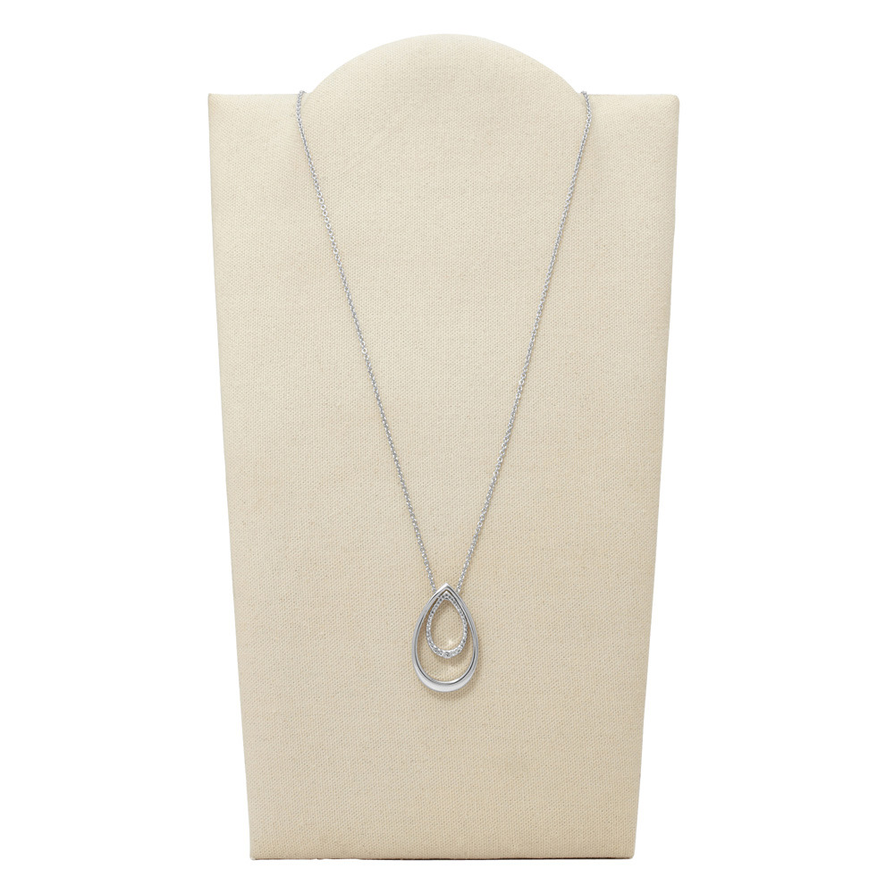 Fossil JF00455040 steel necklace