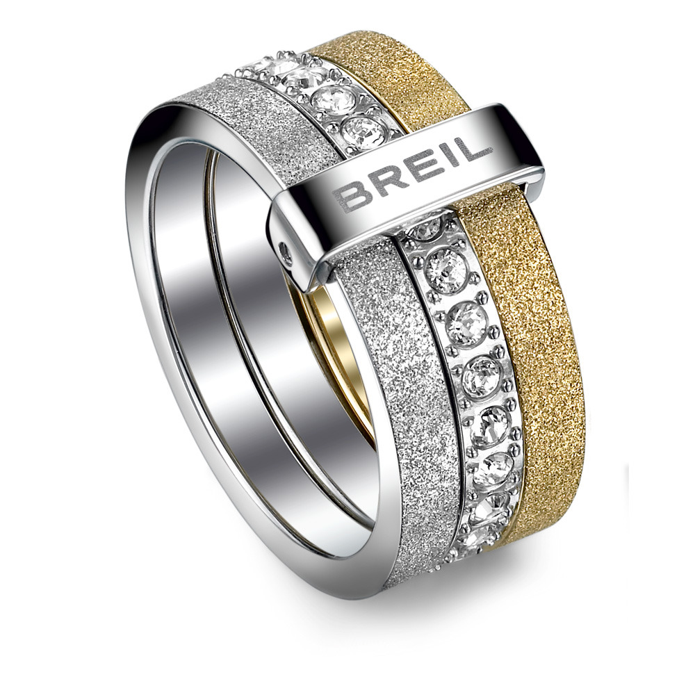 Breil TJ1327 ladies steel ring WatchesnJewellery