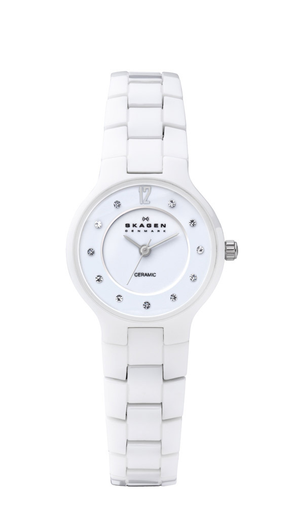 Skagen ceramic clearance women's watch