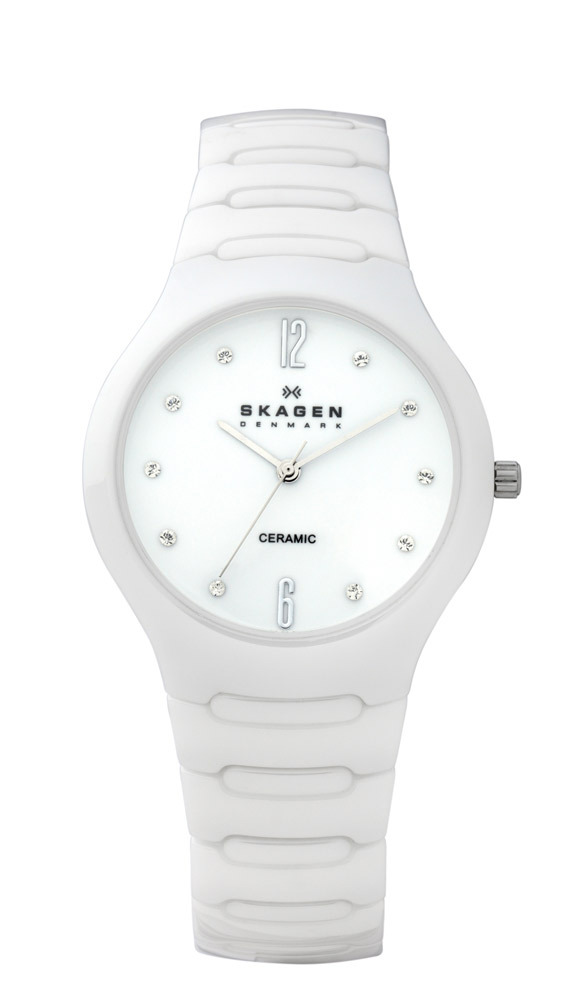 Skagen cheap ceramic watch