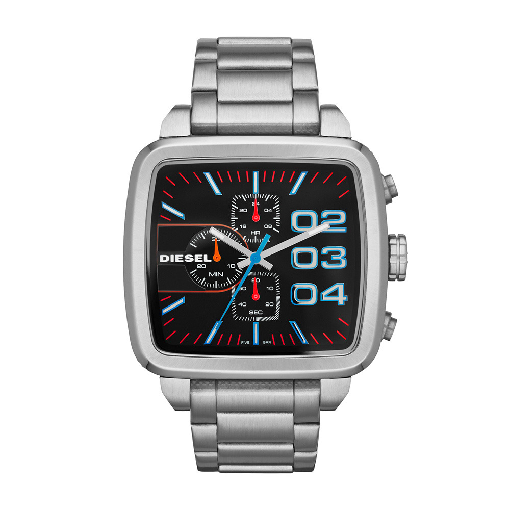 square diesel watch