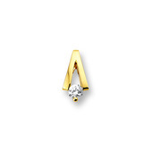 Huiscollectie 4002422 Gold pendant CZ