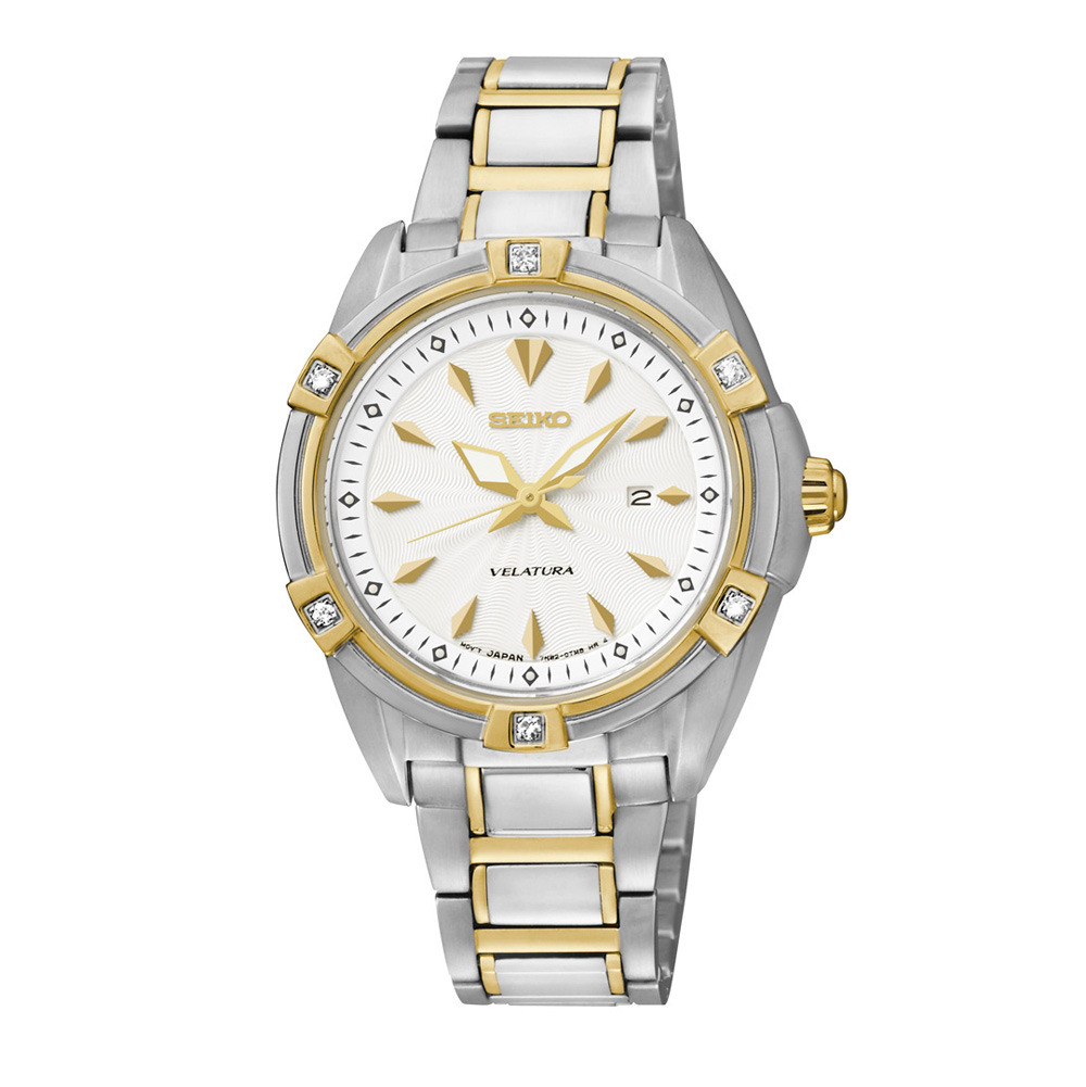 seiko velatura ladies diamond watch