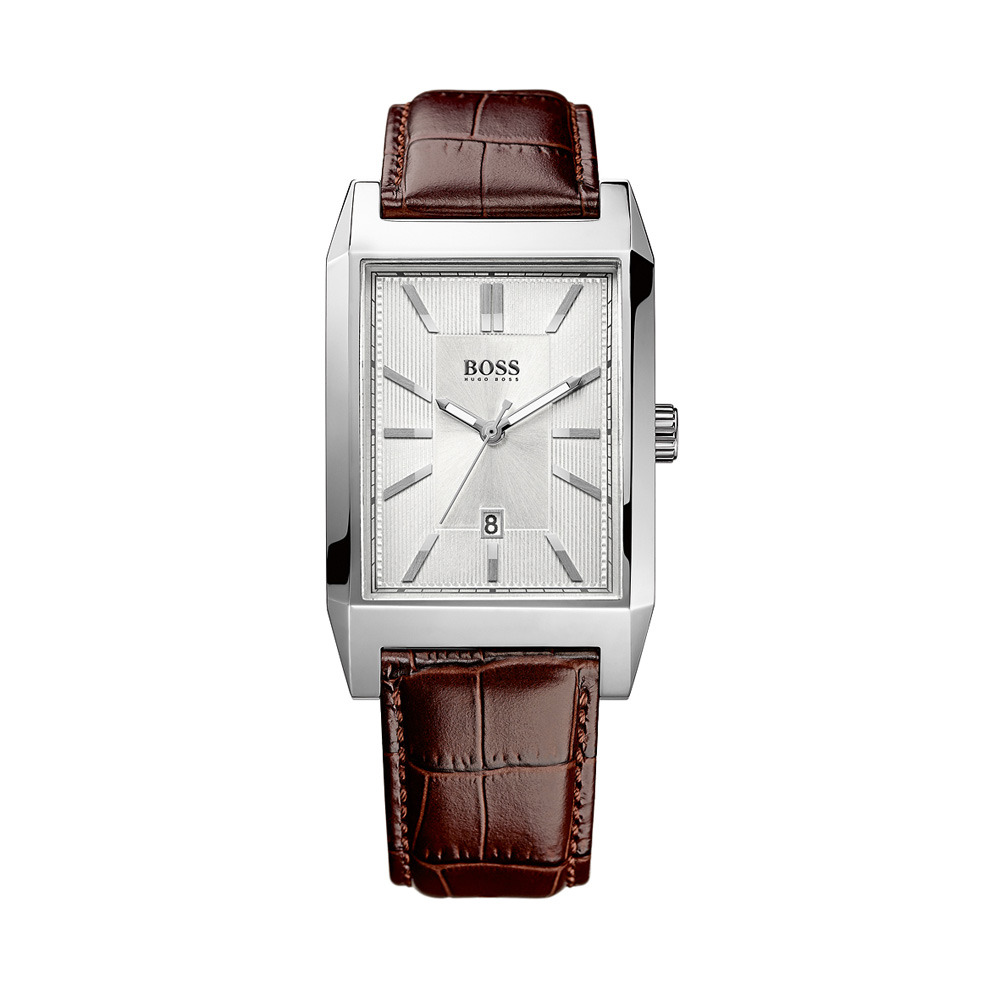 boss rectangular watch