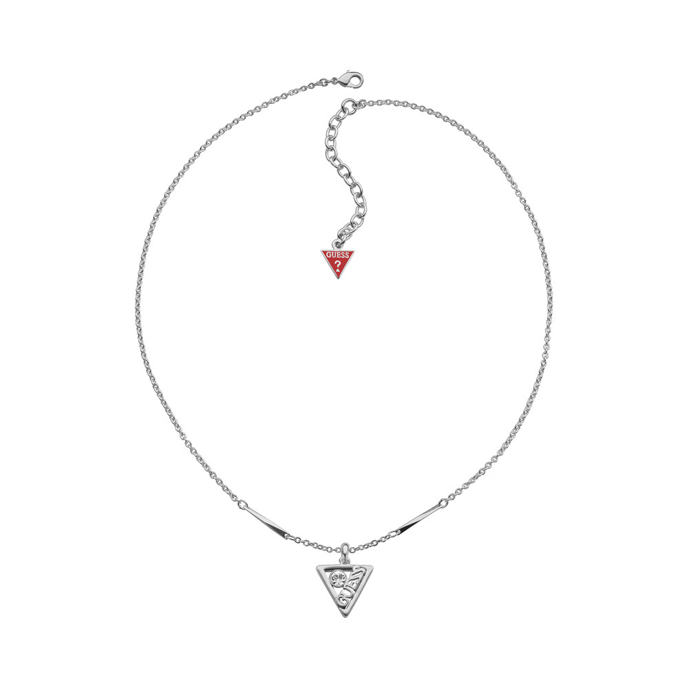 guess necklace triangle