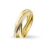 Huiscollectie 4016202 Gouden ring met diamant 0.29 crt 1