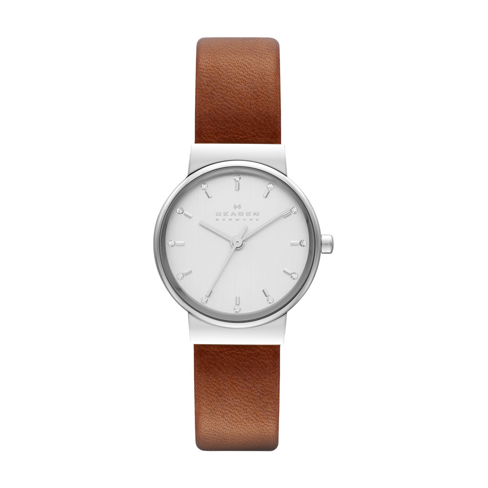 Skagen ancher sale leather watch