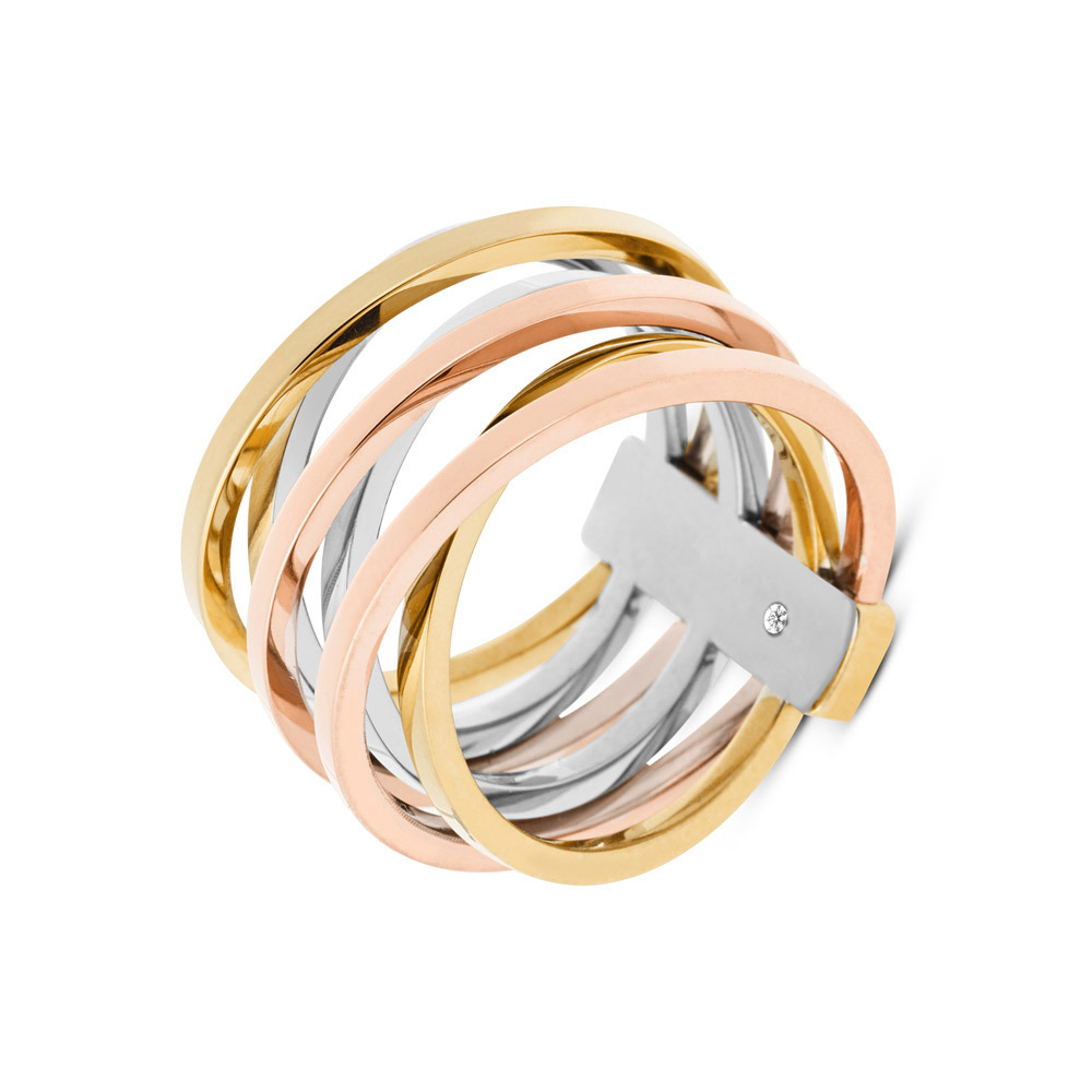 Michael kors glitz tri cheap colour ring