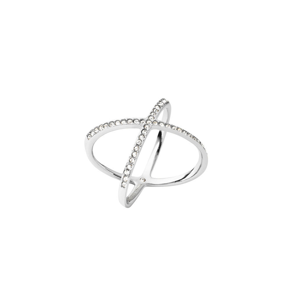 michael kors ring brilliance silver