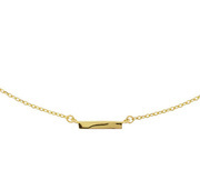 Huiscollectie 4017938 yellow gold necklace with pendant