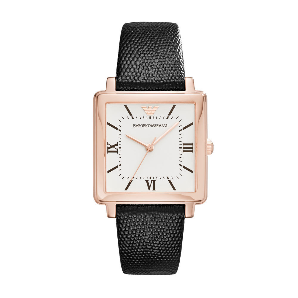 Armani watch best sale square face