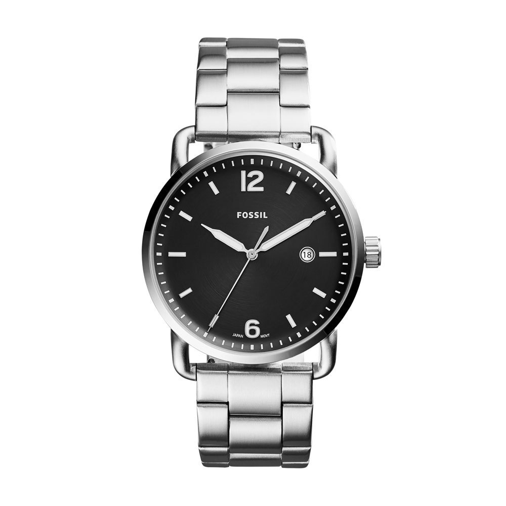 Fossil the commuter cheap black