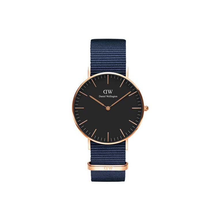 Daniel wellington classic hot sale black rose gold