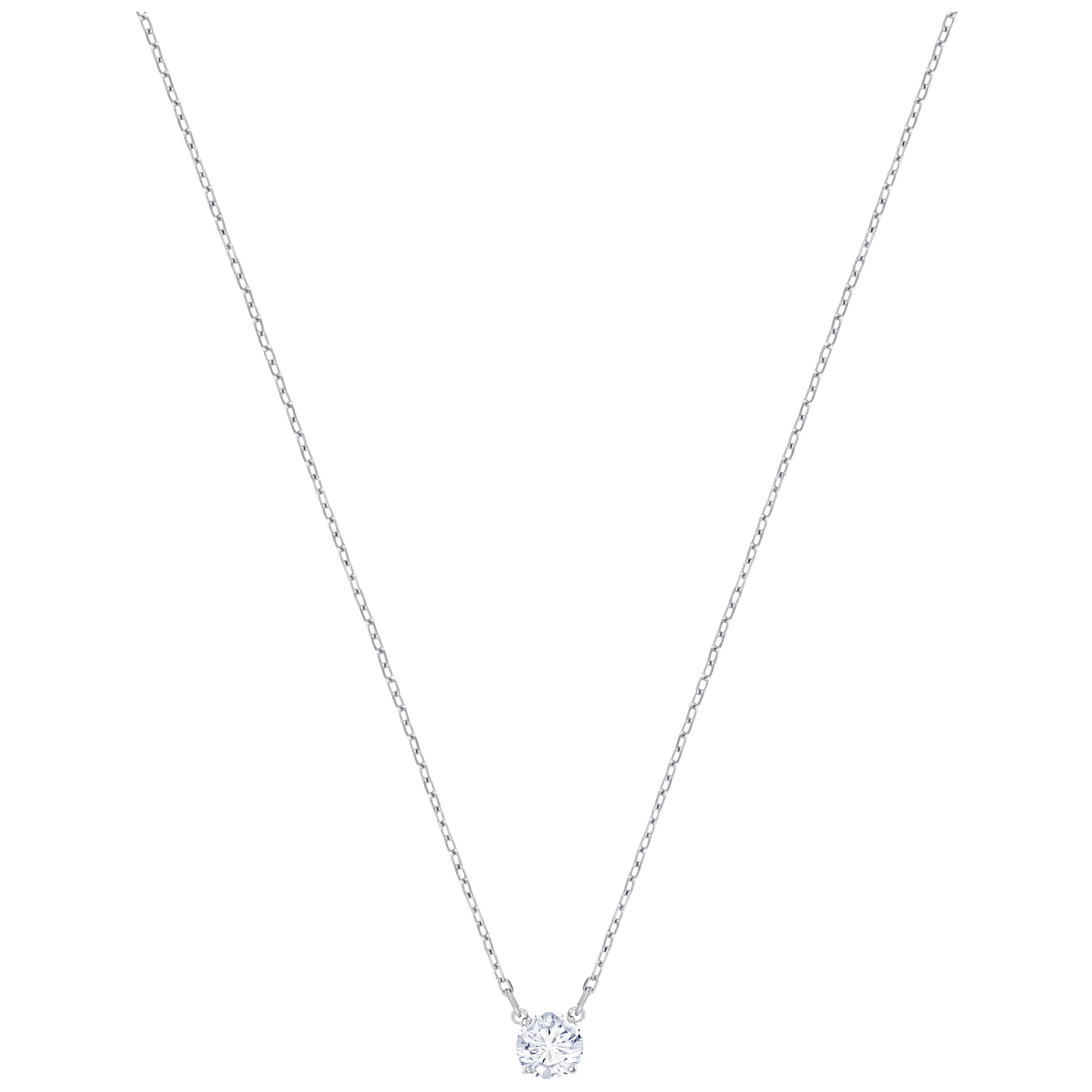 Swarovski Necklace Attract Round silver colored 5408442