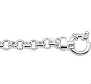 House collection 1018697 Silver Chain Jasseron 5.5 mm x 42 cm