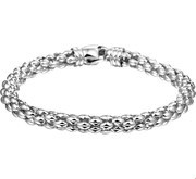 House collection Bracelet Silver 6 mm 19 cm