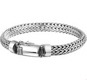 House collection Bracelet Silver Foxtail 8 mm 18 cm