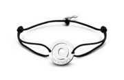 Key Moments 8KM-A00017 Bracelet with steel letter Q and key one-size silver