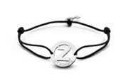 Key Moments 8KM-A00026 Bracelet with steel letter Z and key one-size silver