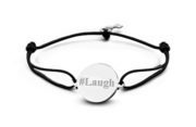 Key Moments 8KM-BE0001 Bracelet with charm Laugh and key, one-size silver