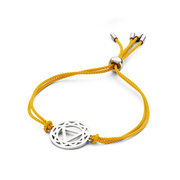 CO88 Collection Chakra 8CB 90212 Bracelet with Steel Element - Solar Plexus Chakra  20 mm - One-size - Yellow