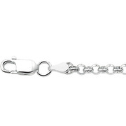 House collection Bracelet Silver Jasseron 3.5 mm 19 cm