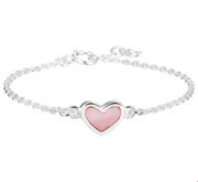 House collection Bracelet Silver Heart 13 - 15 cm