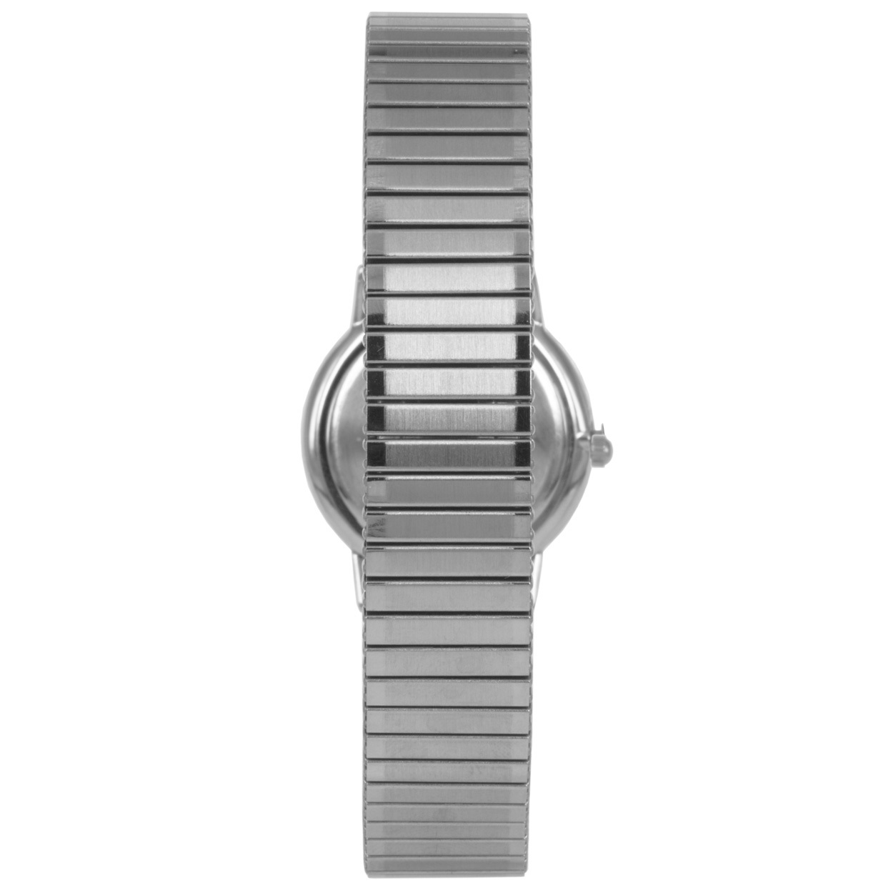 Prisma  Watch stretch strap steel silver-white 28 mm