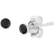 TFT Ear Studs Zirconia Silver Shiny