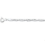 House collection Bracelet Silver Singapore 2.25 mm 18 cm