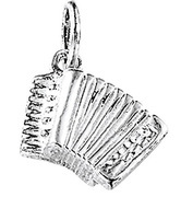 House collection Pendant Silver Accordion