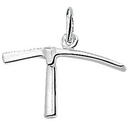 Home Collection Pendant Silver Pickaxe