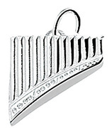 House Collection Pendant Silver Panflute