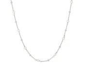 House collection 1332314 Silver Necklace Pearl 1.0 mm 41 + 4 cm