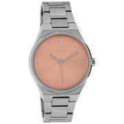 OOZOO C10341 Watch Timepieces steel silver and rose colored 34 mm