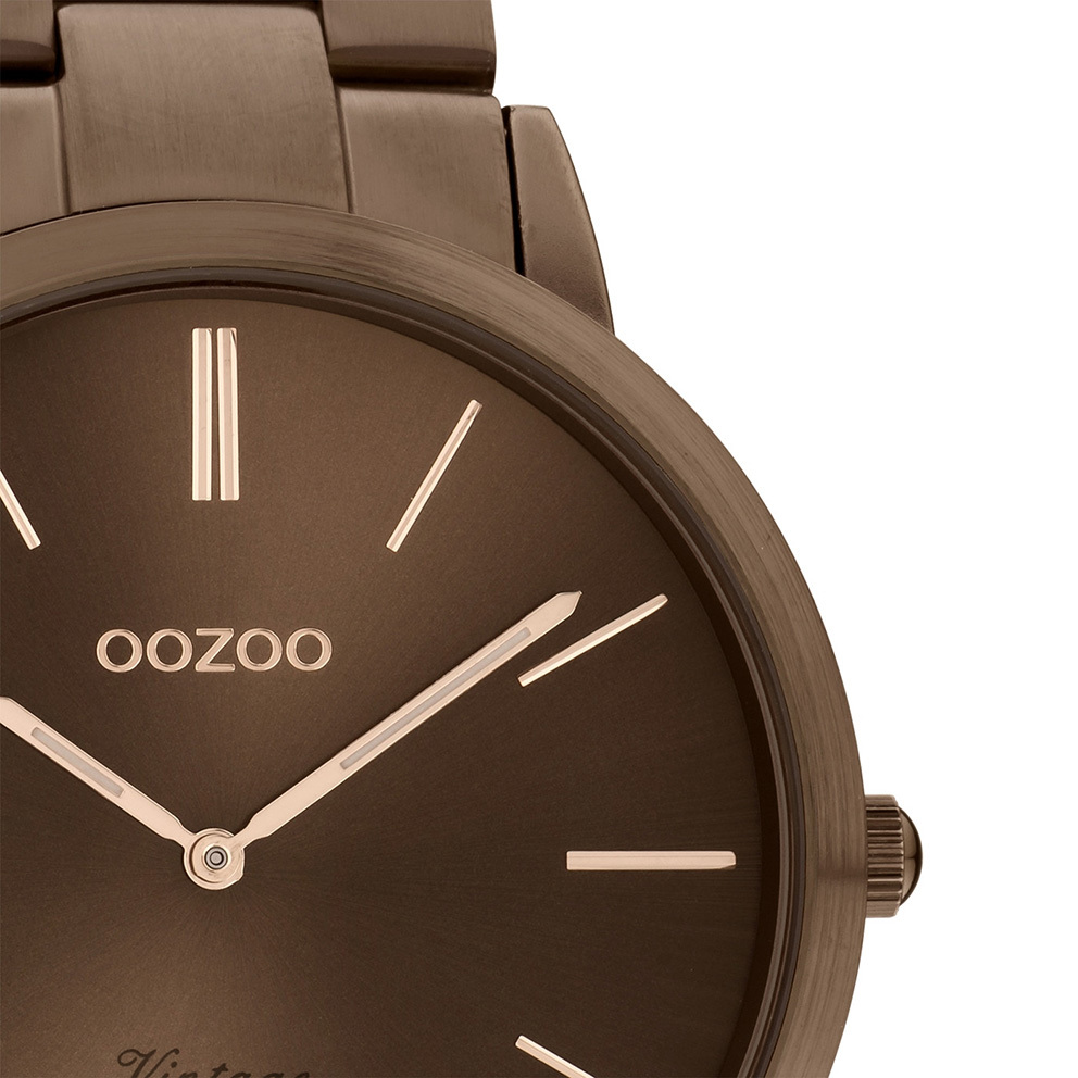 mm C20103 OOZOO 42 Vintage brown Watch steel