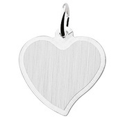 House collection Engraving heart Diamond-coated