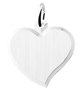 House collection Engraving heart Diamond-coated