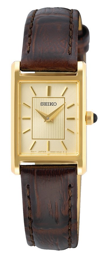 Seiko SWR066P1 Ladies Watch 18.9mm Champagne Dial