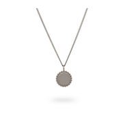 24Kae 32423S Necklace Coin silver silver colored