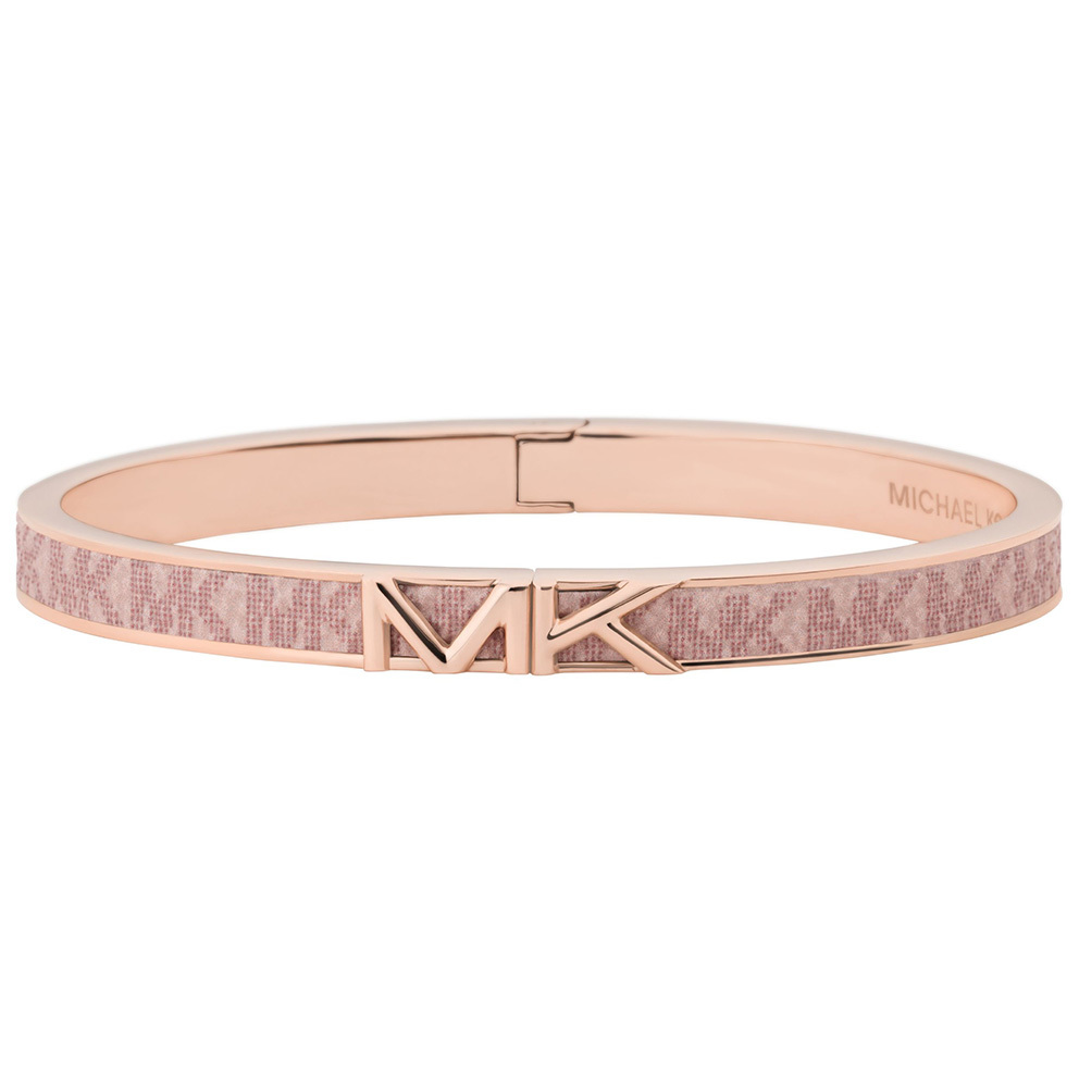 Michael kors rose deals coloured buckle bangle