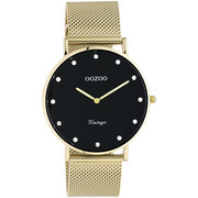 OOZOO C20237 Watch Vintage Steel Gold-Black 40 mm