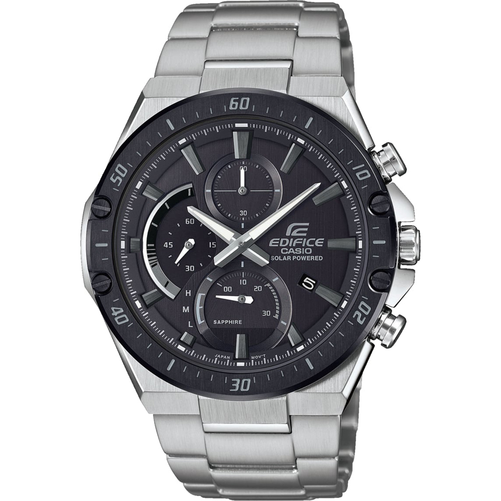 Solar 46 Casio Edifice EFS-S620DB-1AVUEF sapphire mm glass watch