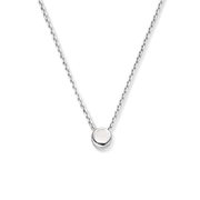 Necklace Birthstone June silver-moonstone 41-45 cm