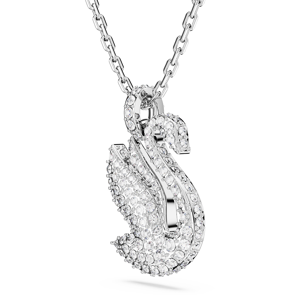 Swarovski 5647872 Necklace Iconic Swan silver-white 42-47 cm